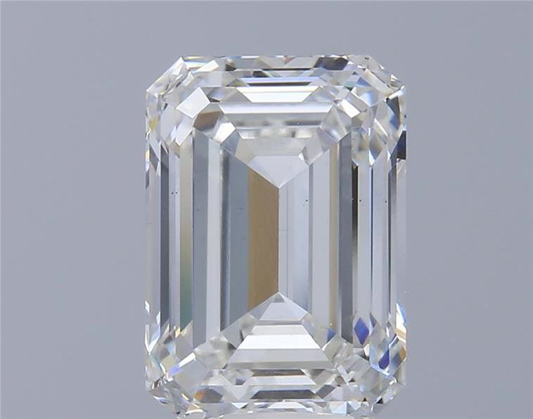 2.68 ct. emerald Lab Grown Diamond front image