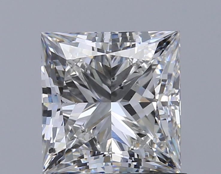 1.12 ct. princess Lab Grown Diamond front image