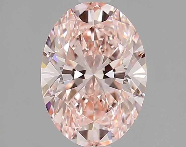1.58 CT Fancy Vivid Pink OVAL