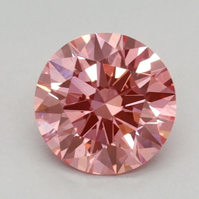 0.73 CT Fancy Vivid Pink ROUND