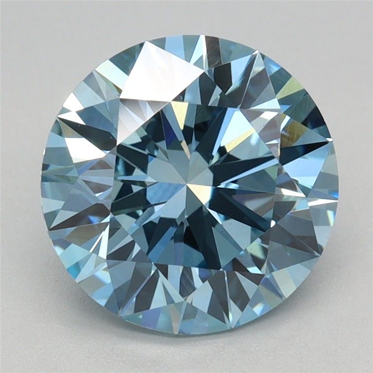 2.09 CT Fancy Vivid Blue ROUND