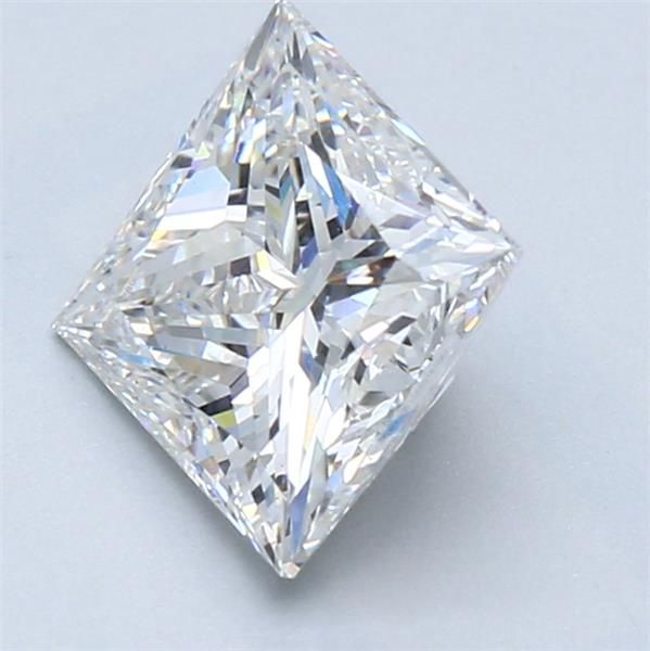 2.21 ct. princess Lab Grown Diamond front image