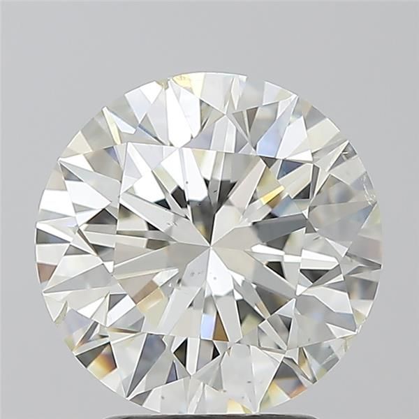 Diamant Rond 2.70 ct - Couleur J - Pureté SI2