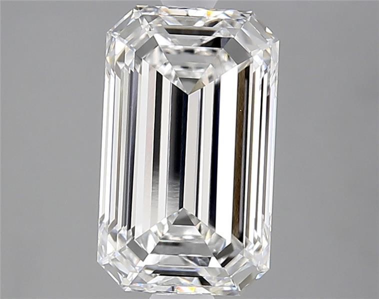 3.09 ct. emerald Lab Grown Diamond front image