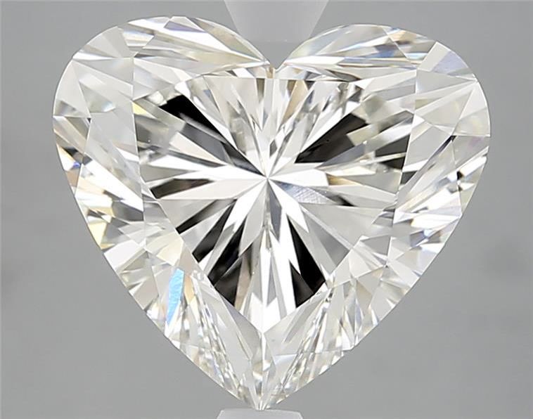 6.18 ct. heart Lab Grown Diamond front image