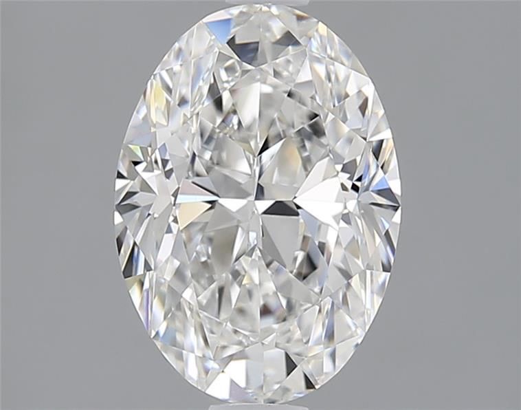 1.70 ct. oval Lab Grown Diamond front image