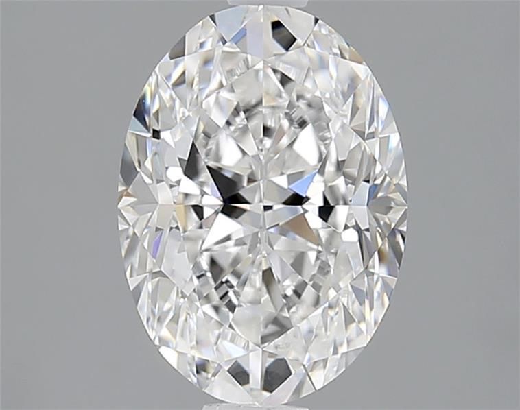 2.11 ct. oval Lab Grown Diamond front image