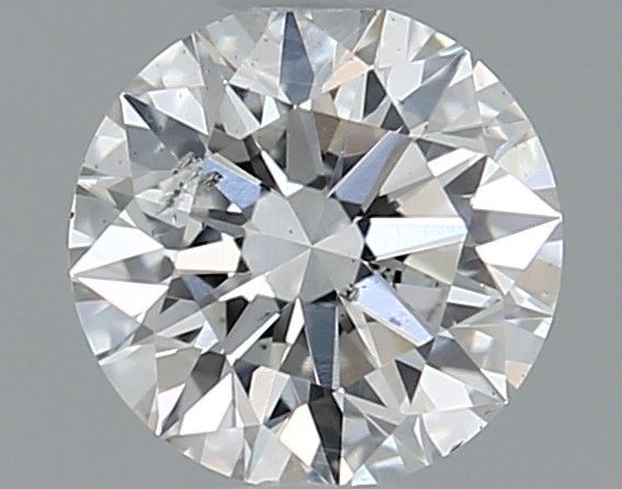 Diamant Rond 0.60 ct - Couleur G - Pureté SI2