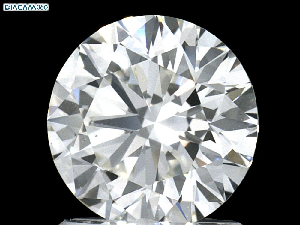 Diamant Rond 1.51 ct - Couleur H - Pureté VS2