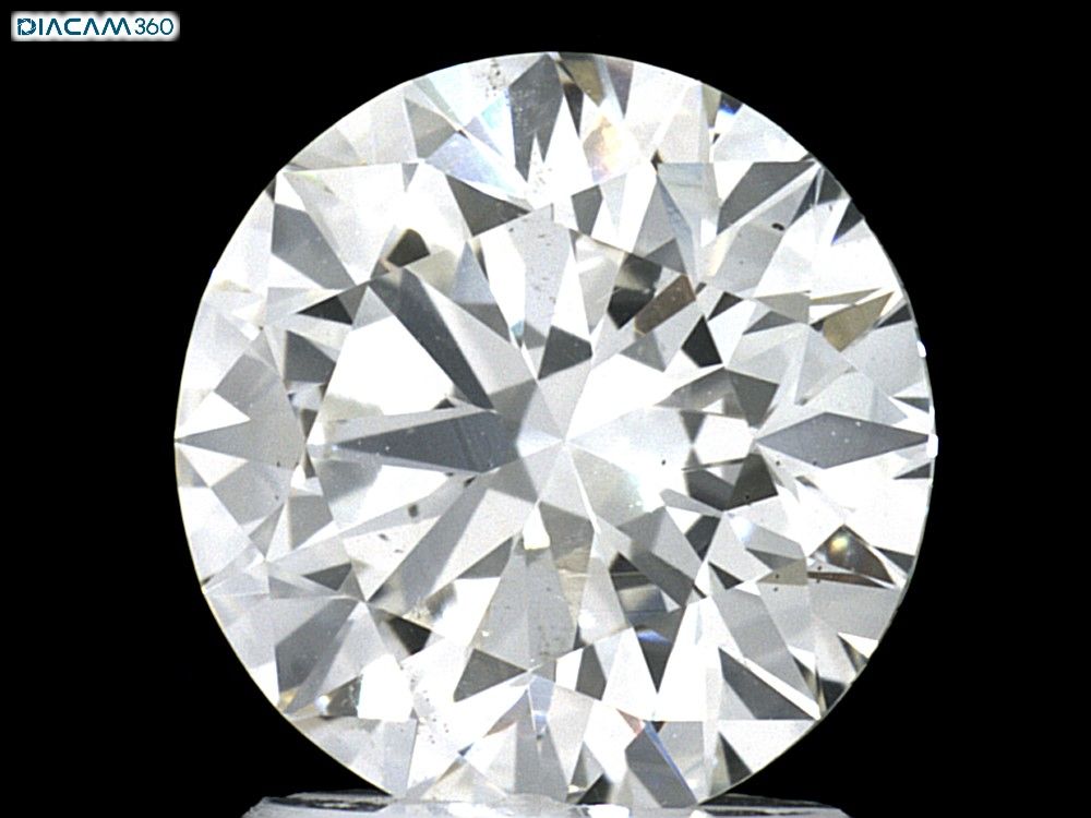 Diamant Rond 2.01 ct - Couleur J - Pureté SI1