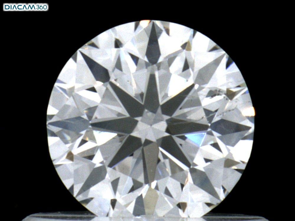 Diamant Rond 0.56 ct - Couleur G - Pureté SI1
