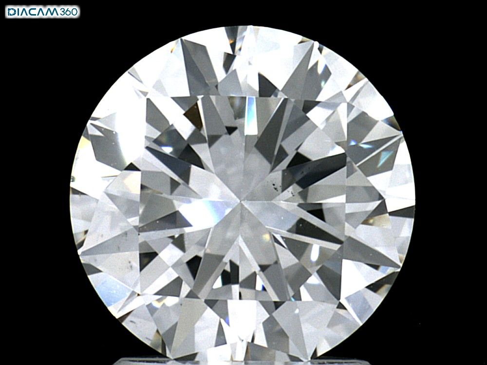 Diamant Rond 2.01 ct - Couleur H - Pureté VS2