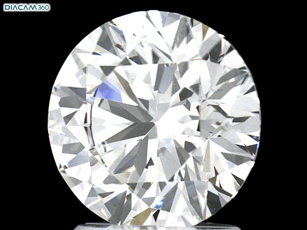 Diamant Rond 2.21 ct - Couleur I - Pureté SI1