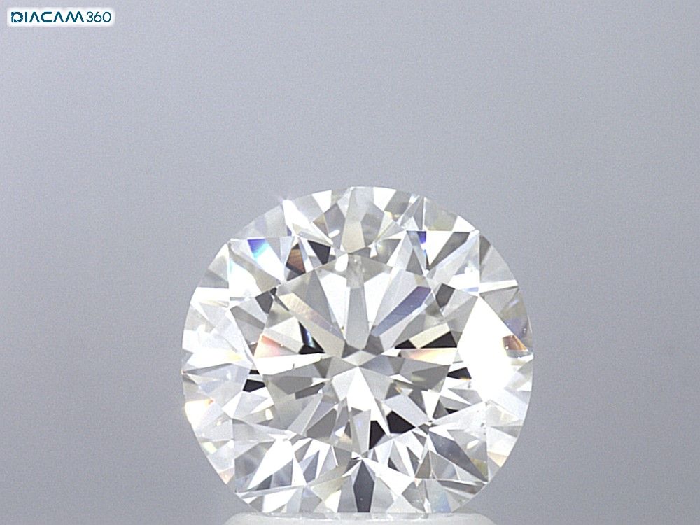 Diamant Rond 2.50 ct - Couleur I - Pureté VS2