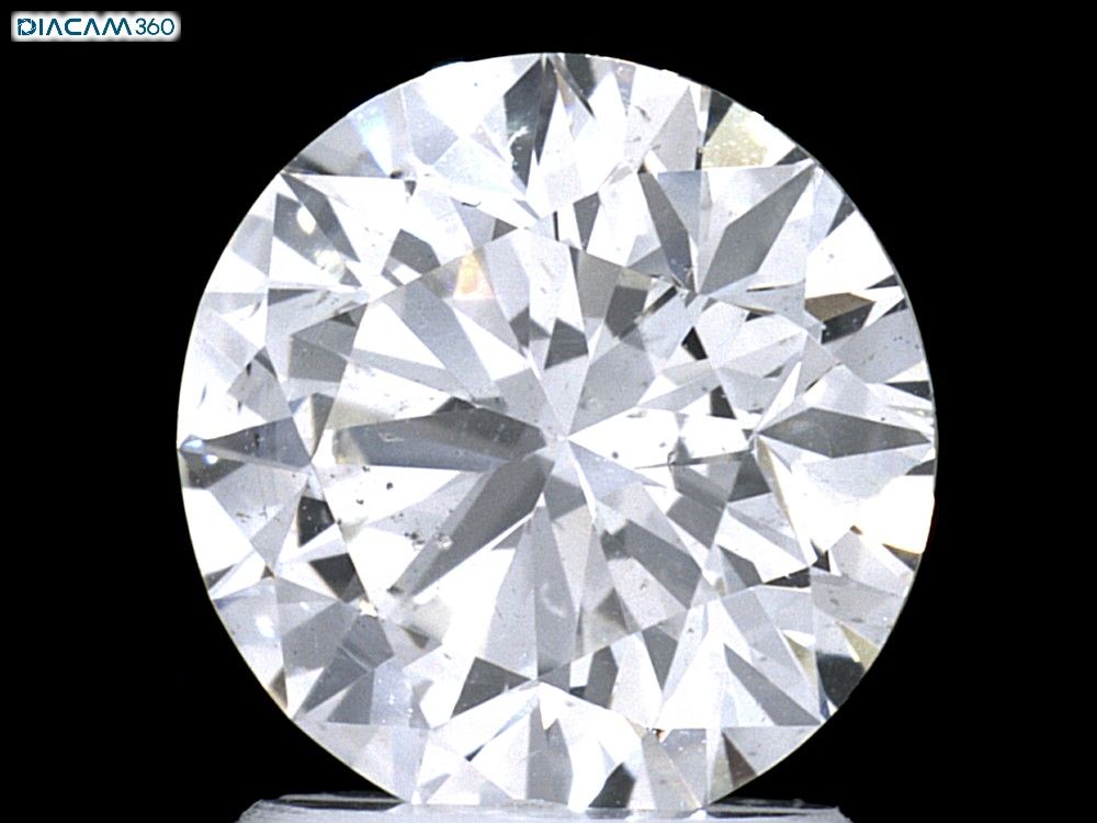 Diamant Rond 2.02 ct - Couleur I - Pureté SI2