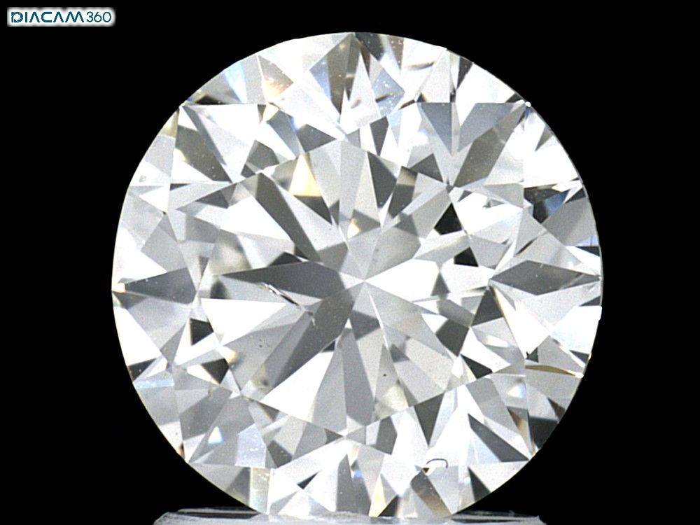 Diamant Rond 2.01 ct - Couleur I - Pureté SI1