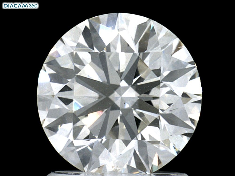 Diamant Rond 1.55 ct - Couleur H - Pureté SI1