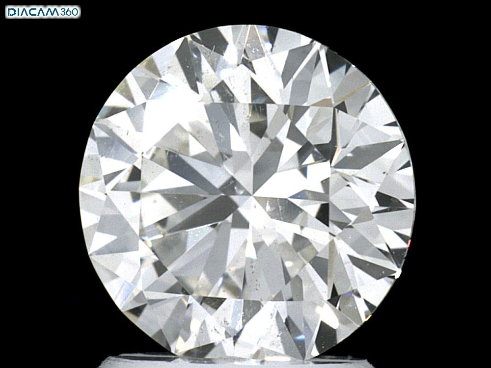 Diamant Rond 2.00 ct - Couleur I - Pureté SI2