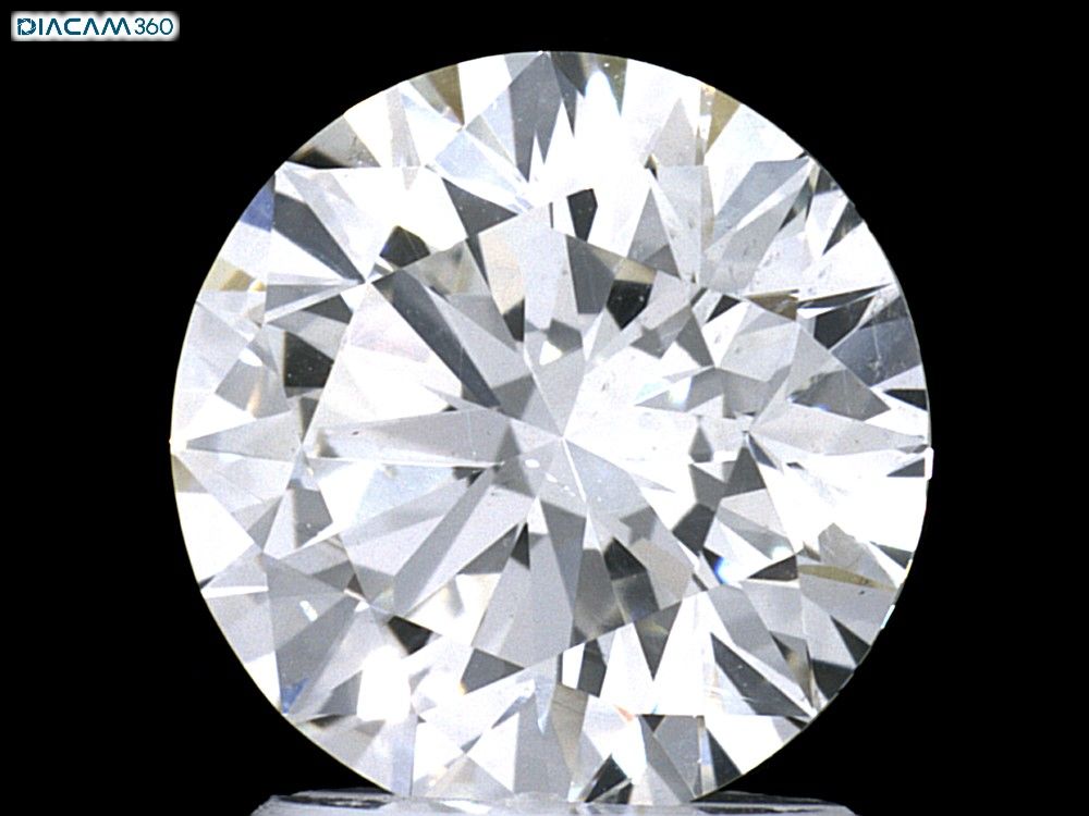 Diamant Rond 2.04 ct - Couleur J - Pureté SI1