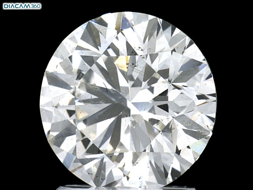 Diamant Rond 2.04 ct - Couleur I - Pureté SI2