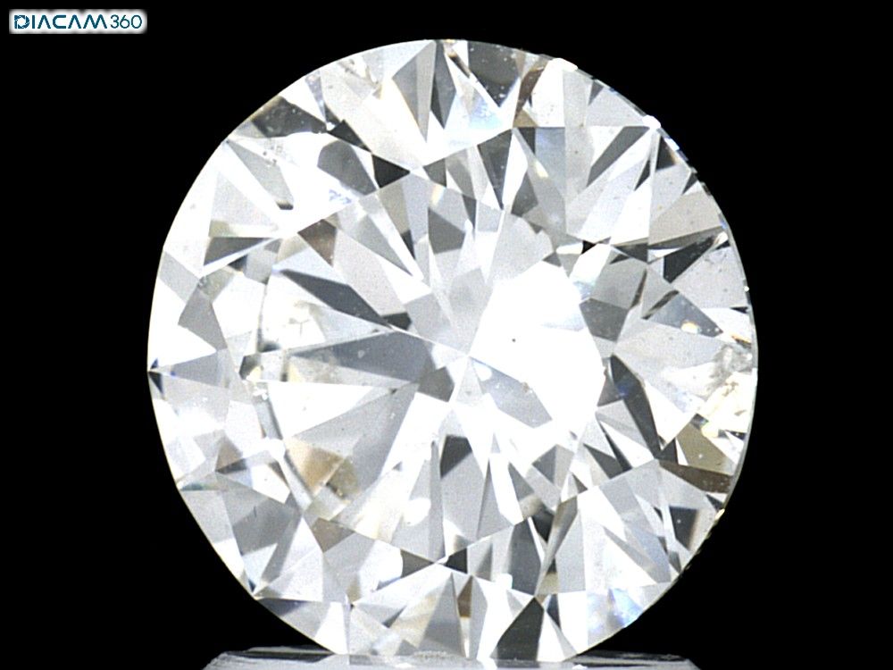 Diamant Rond 2.01 ct - Couleur I - Pureté SI1
