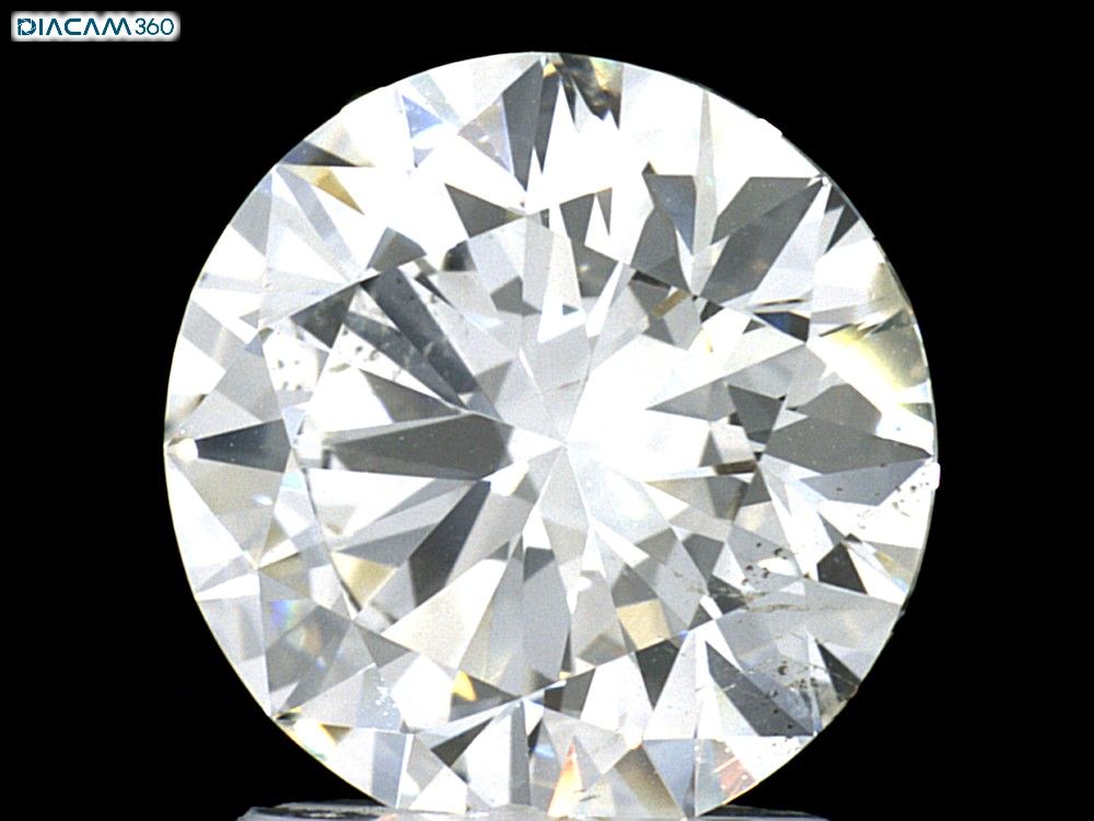 Diamant Rond 2.03 ct - Couleur J - Pureté SI1