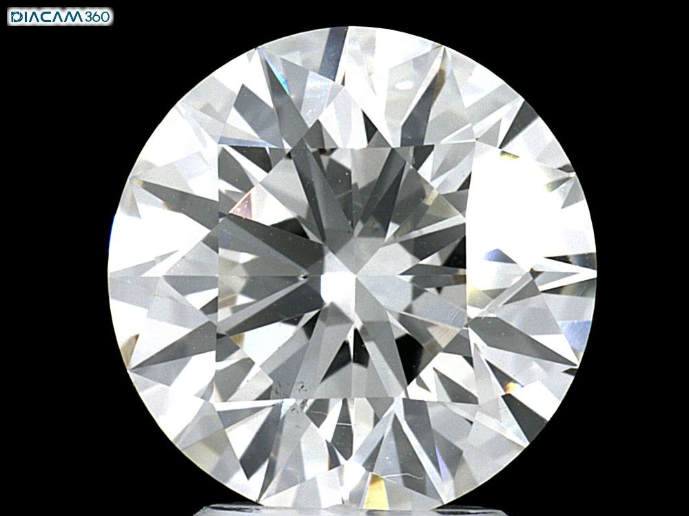 3.61 ct Round diamond