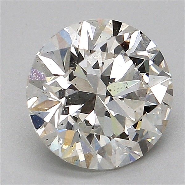 Diamant Rond 2.21 ct - Couleur J - Pureté SI2
