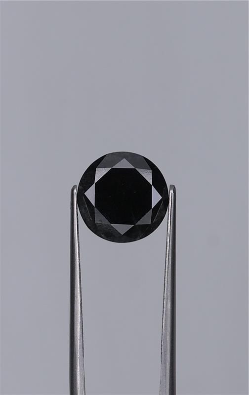 Diament 4.0 ct Fancy Black/VVS2