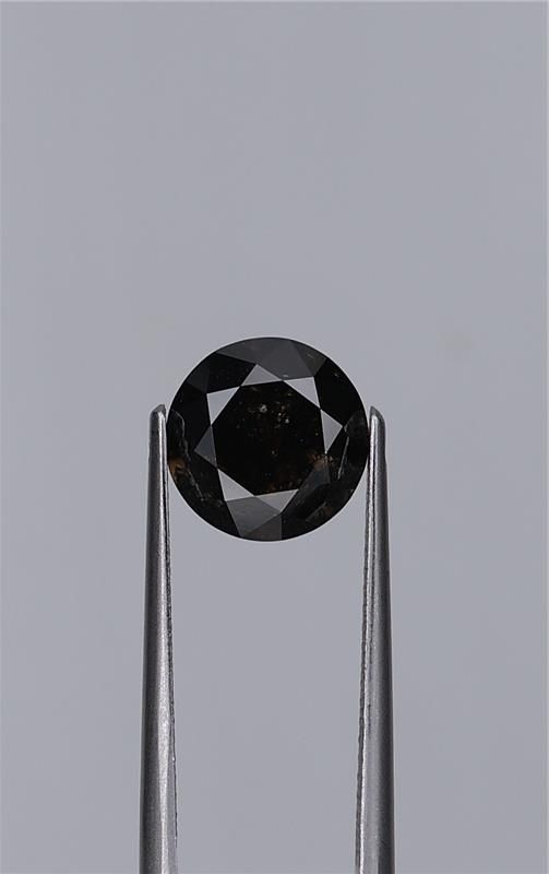 Diament 2.58 ct Fancy Black/VVS2