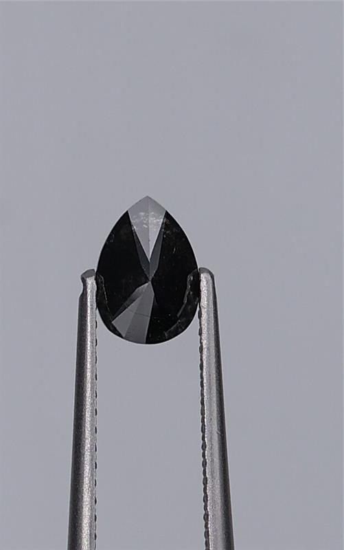 Diament 0.77 ct Fancy Black/VVS2