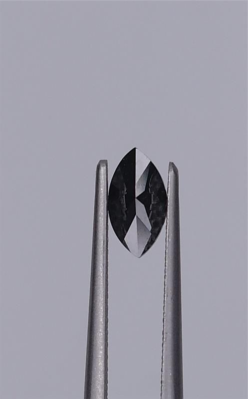 Diament 0.54 ct Fancy Black/VVS2