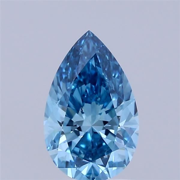 1.21 CT Fancy Vivid Blue PEAR