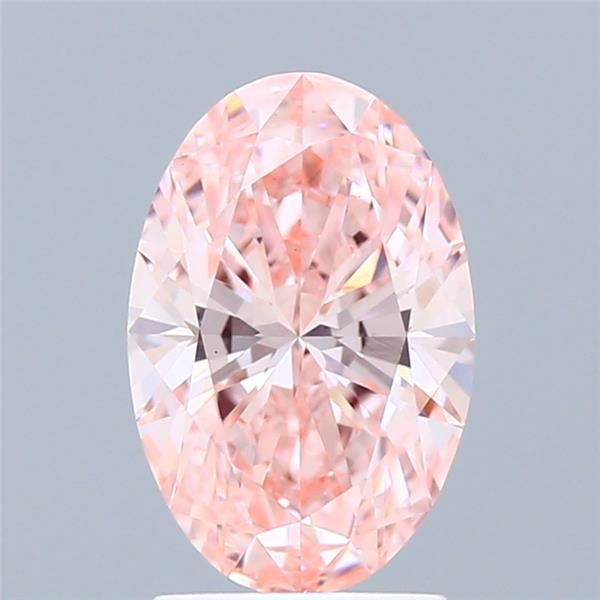 1.67 CT Fancy Vivid Pink OVAL
