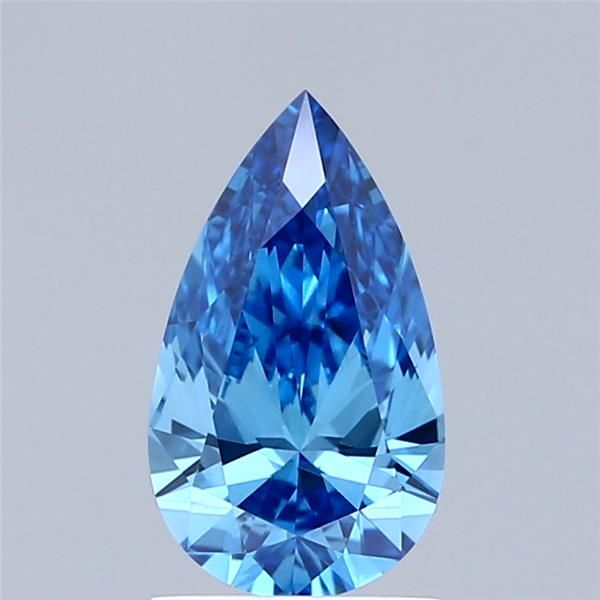 0.94 CT Fancy Vivid Blue PEAR