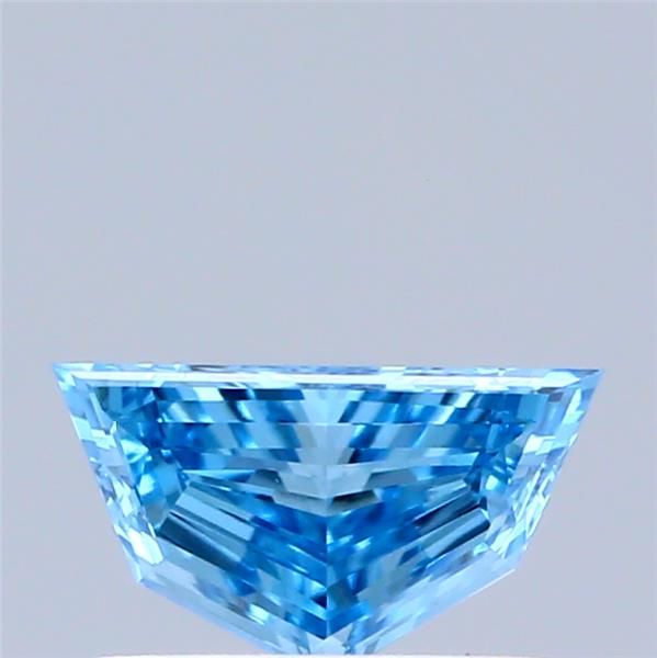 0.42 CT Fancy Vivid Blue PENTAGONAL