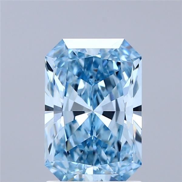 1.85 CT Fancy Vivid Blue RADIANT