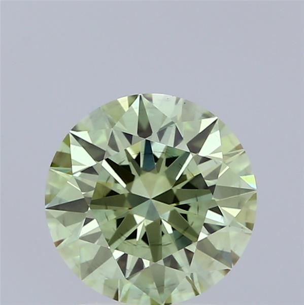 2.01 CT Fancy Vivid Green ROUND