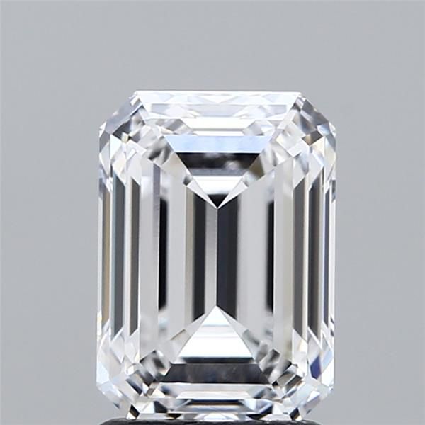 Diamant Émeraude 2.05 ct - Couleur E - Pureté VVS2