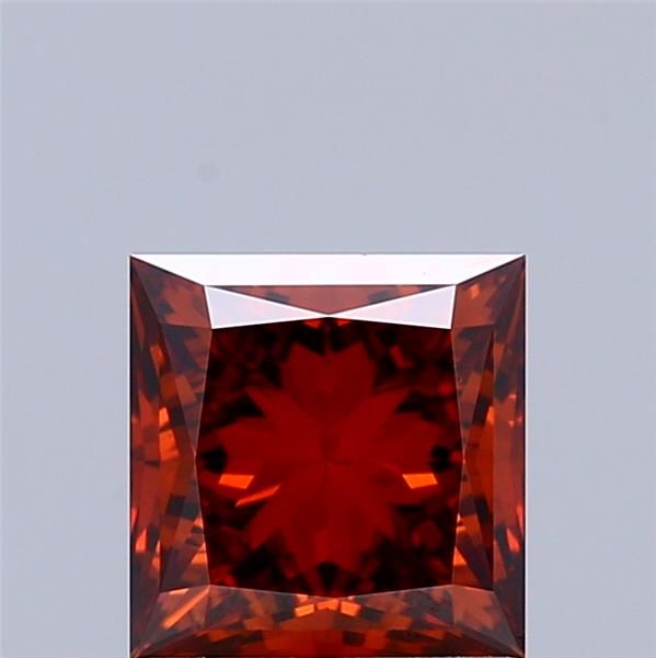 1.02 CT Fancy Deep Orange PRINCESS