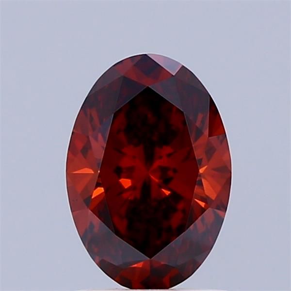 1.03 CT Fancy Deep Orange OVAL