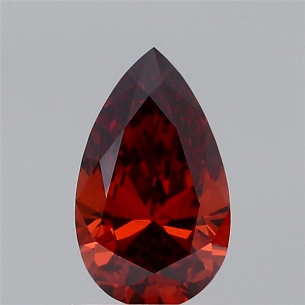 0.9 CT Fancy Deep Orange PEAR