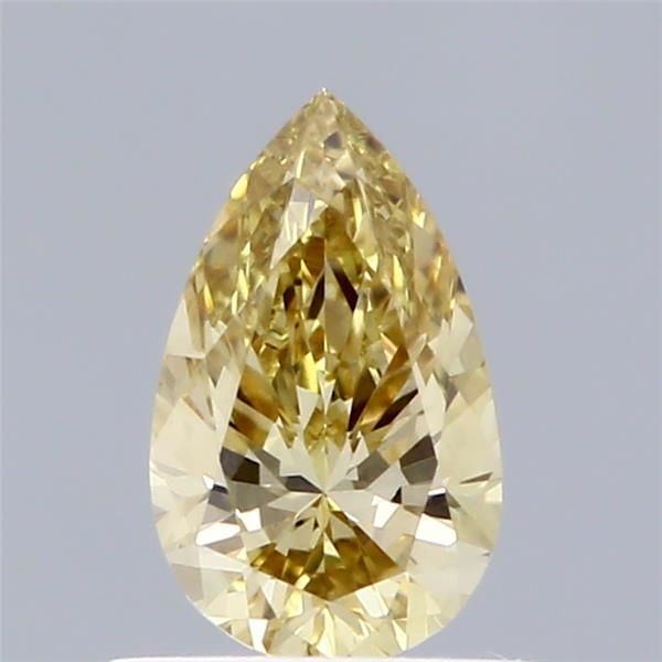 0.52 CT Fancy Intense Yellow PEAR