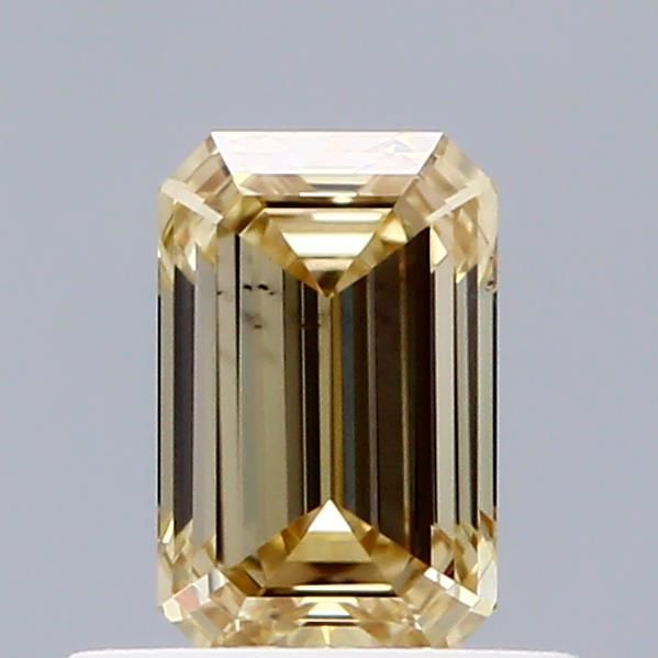 0.53 CT Fancy Yellow EMERALD