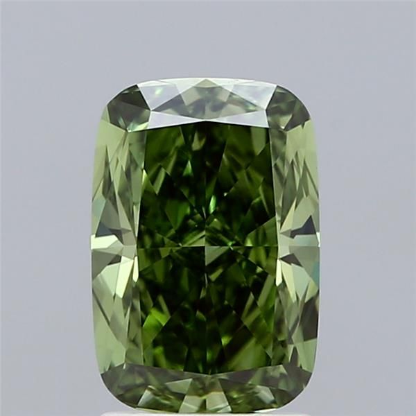 2 ct lab-grown Cushion brilliant Diamond