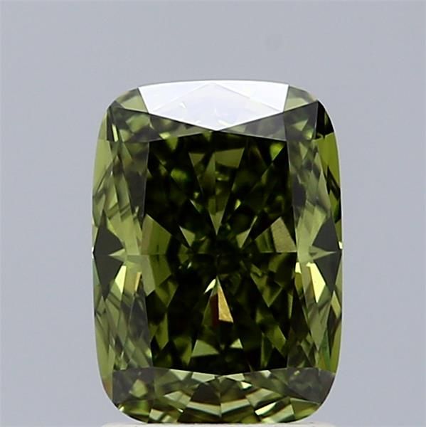 1.7 ct lab-grown Cushion brilliant Diamond