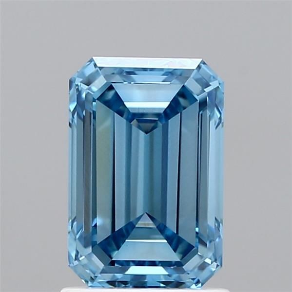 1.72 CT Fancy Vivid Blue EMERALD