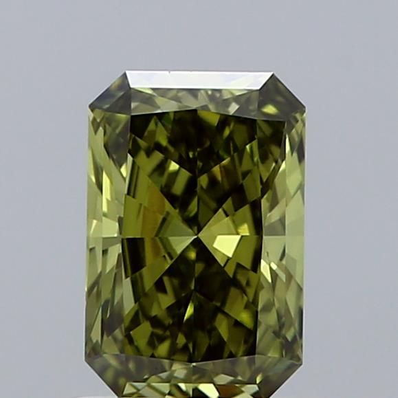 1.05 CT Fancy Vivid Green RADIANT
