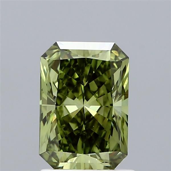 1.51 CT Fancy Vivid Green RADIANT