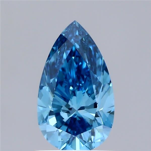 0.94 CT Fancy Vivid Blue PEAR